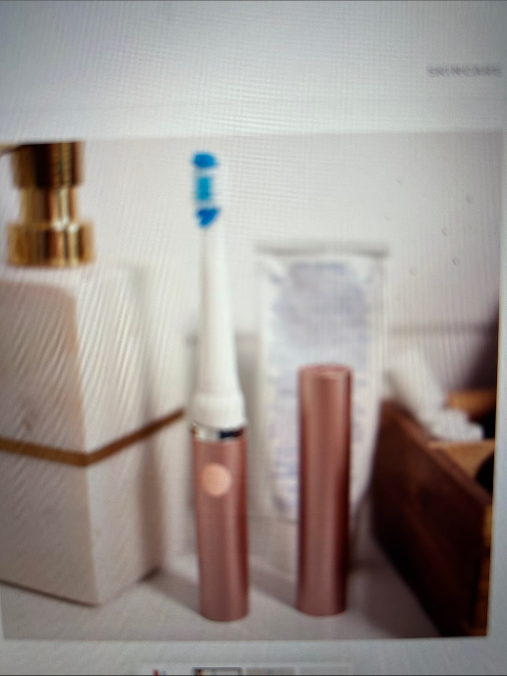 pop Sonic GO Metallic Red Travel Toothbrush - Picture 9 of 9
